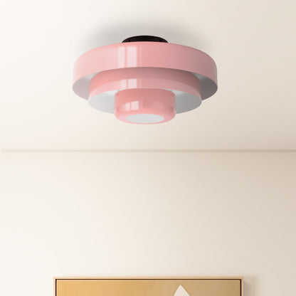 Mid-Century Flush Mount Light