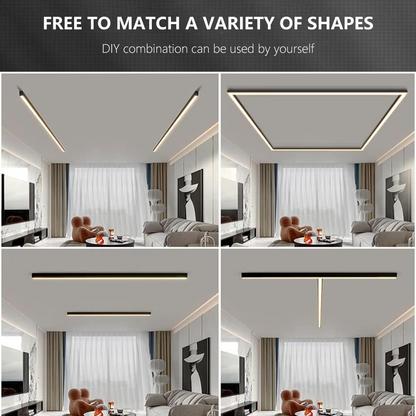 Minimalist Linear LED Ceiling Light