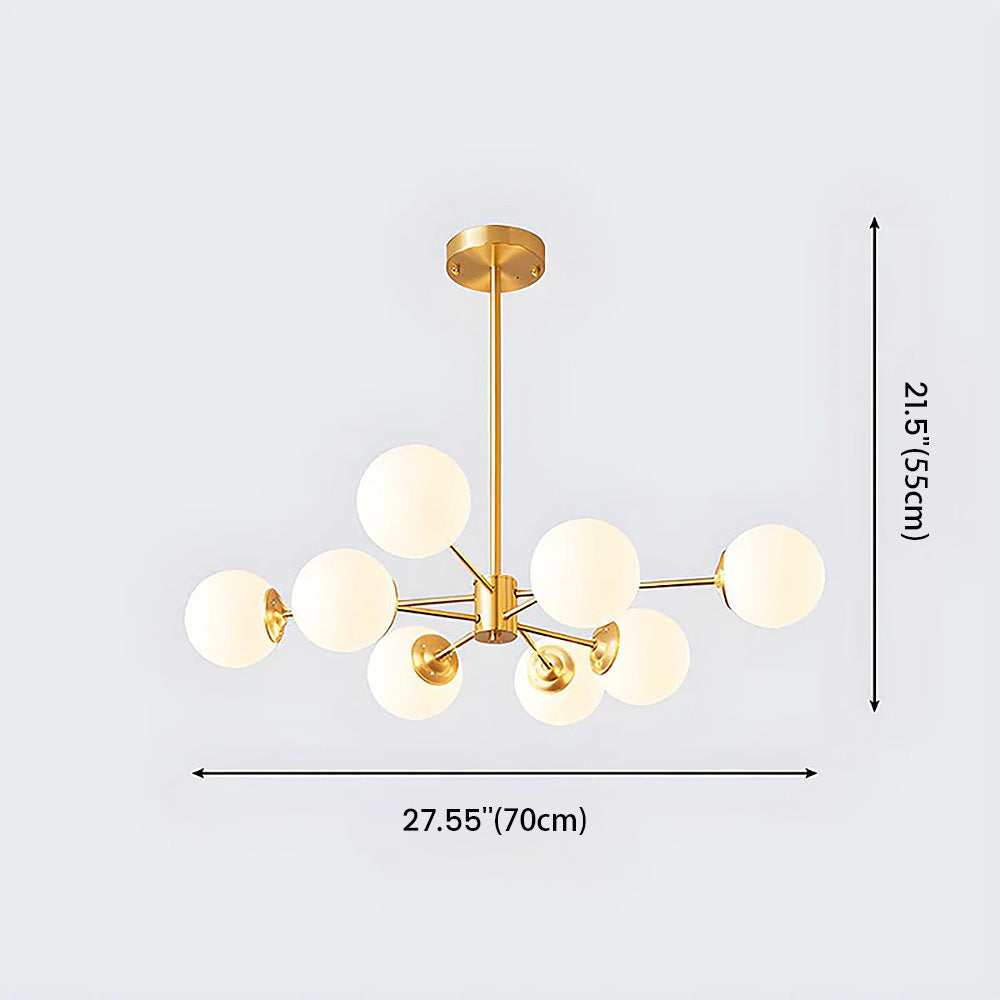 Gold Minimalist Ceiling Fixture