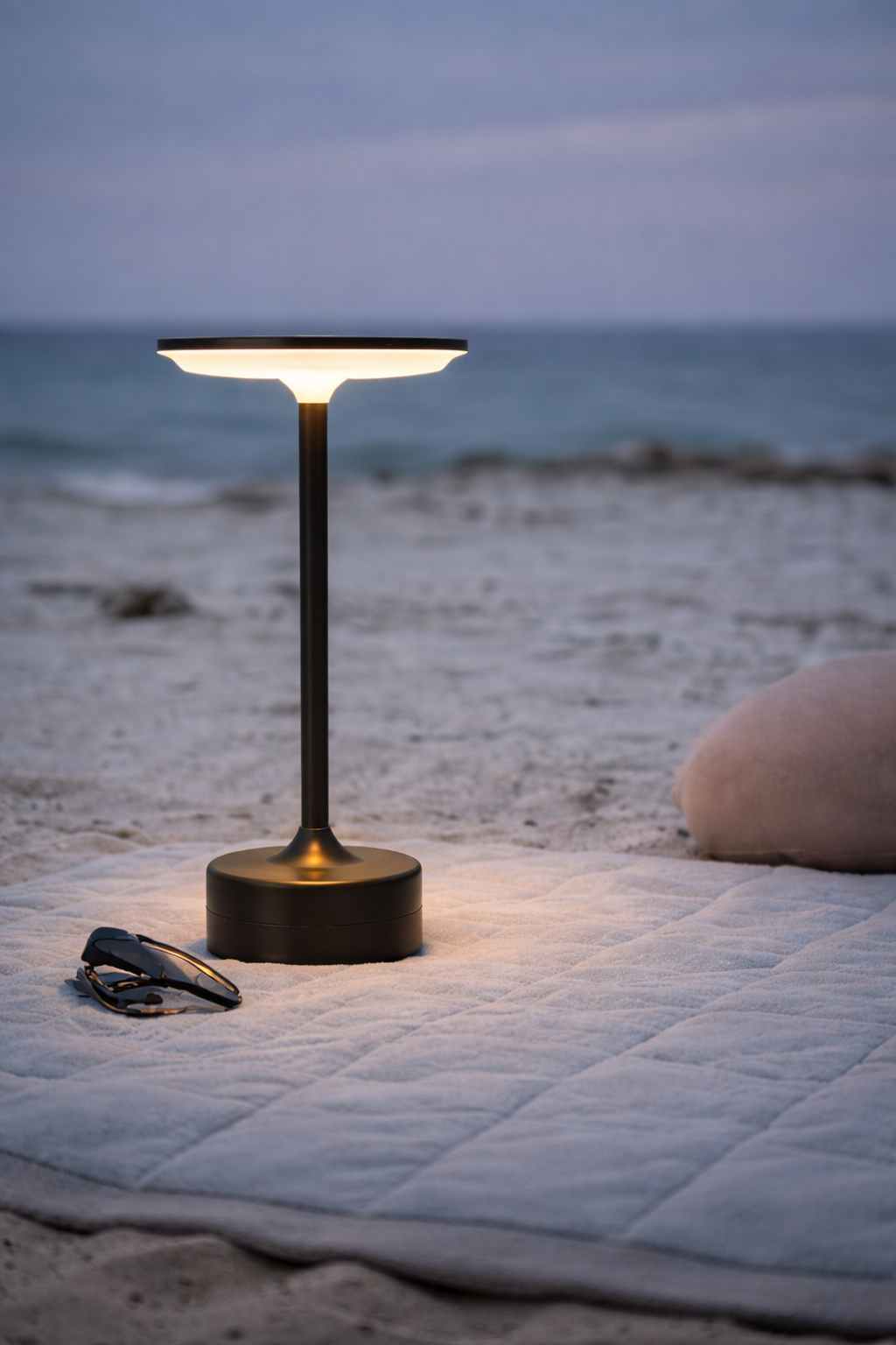 Amberlin Art Deco Brass Table Lamp