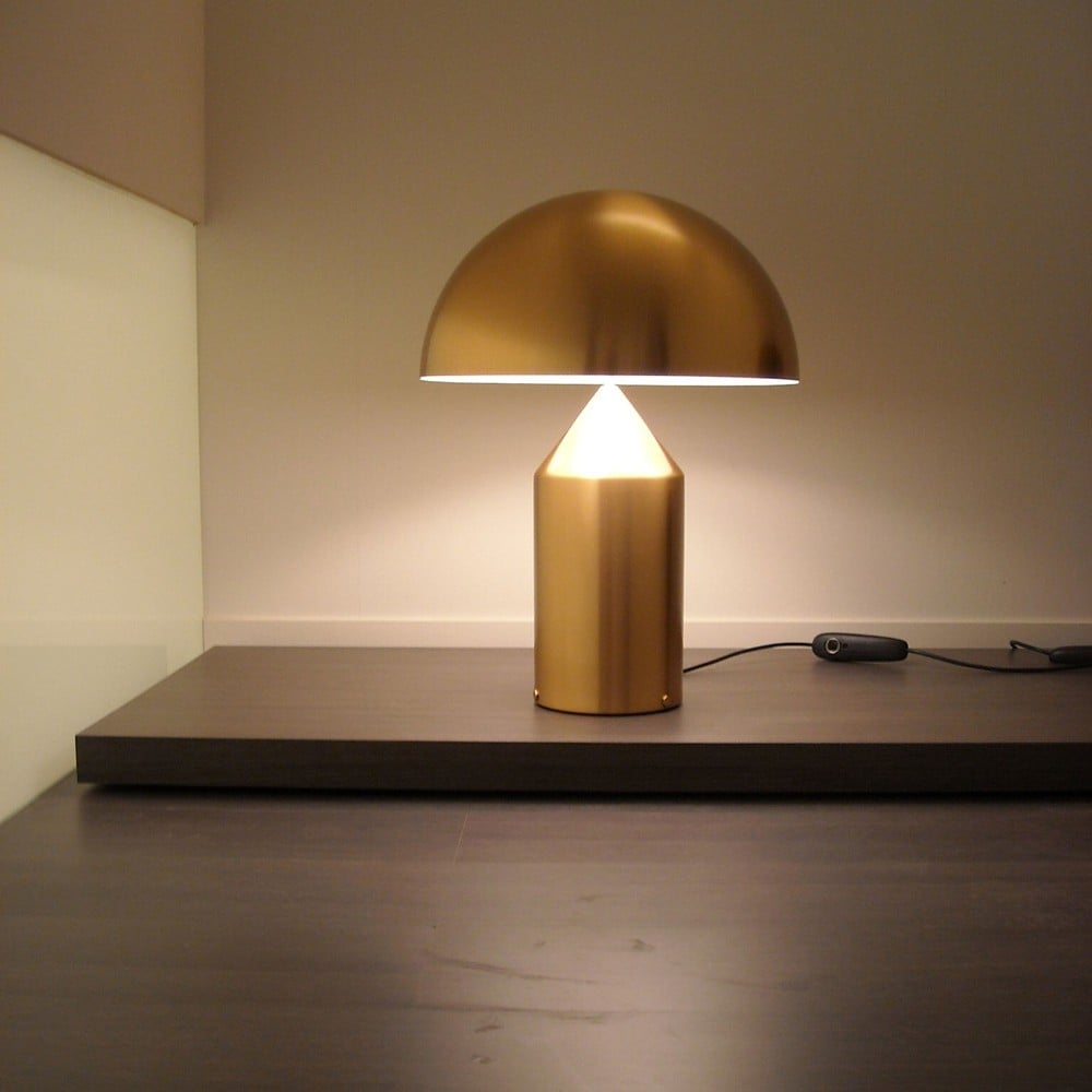 Modern Mushroom Metal Table Lamp