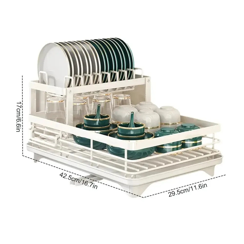 Flexible draining rack – perfect solution for small & large kitchens