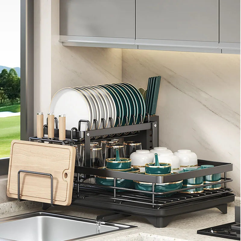 Flexible draining rack – perfect solution for small & large kitchens