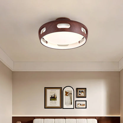 Nordic Bladeless LED Ceiling Fan Light