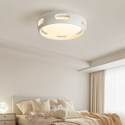 Nordic Bladeless LED Ceiling Fan Light
