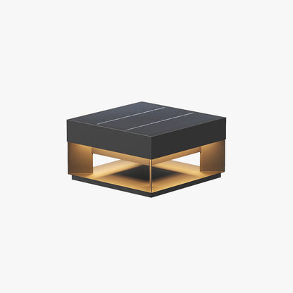 Solar Cube Outdoor Post Light