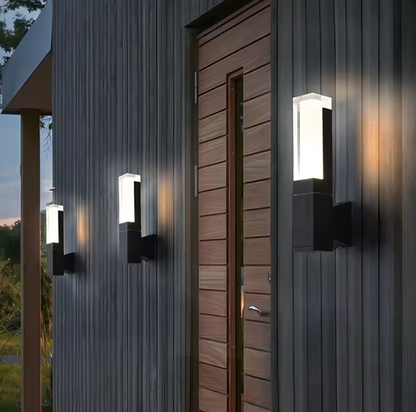 Slim Outdoor Security Wall Light