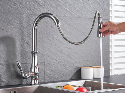 Modern Pull-out Kitchen Faucet