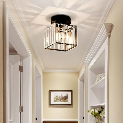 Set of 2 Crystal Ceiling Lights