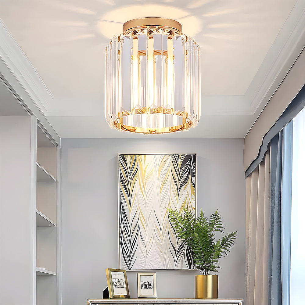 Set of 2 Crystal Ceiling Lights