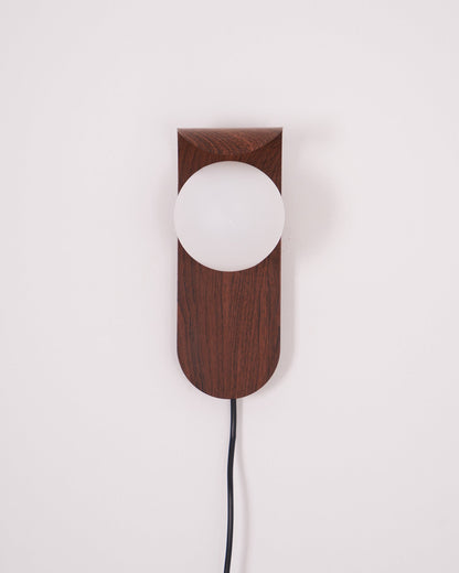 Contemporary Wood Accent Lamp