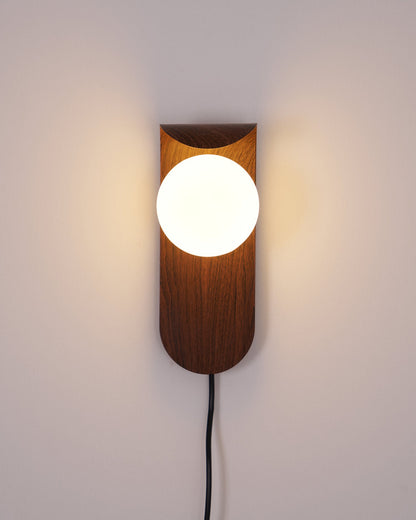 Contemporary Wood Accent Lamp
