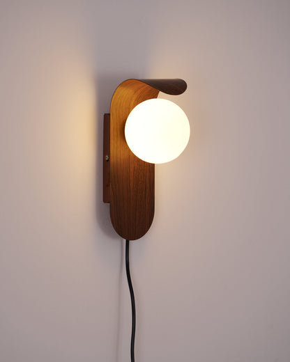 Contemporary Wood Accent Lamp