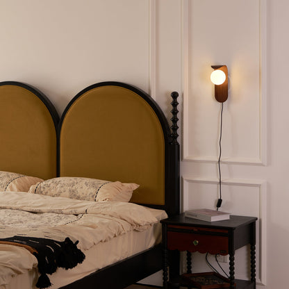 Contemporary Wood Accent Lamp