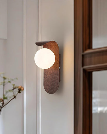 Contemporary Wood Accent Lamp