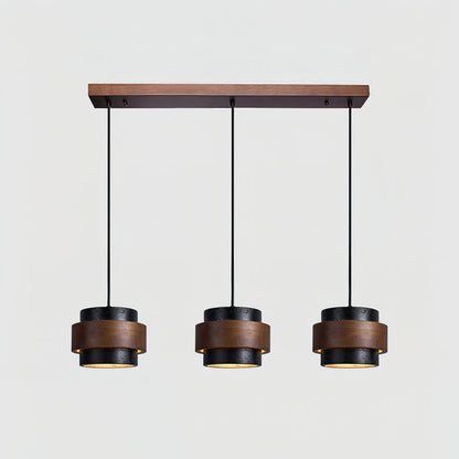 Rustic Stone Pendant Light
