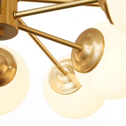 Gold Minimalist Ceiling Fixture