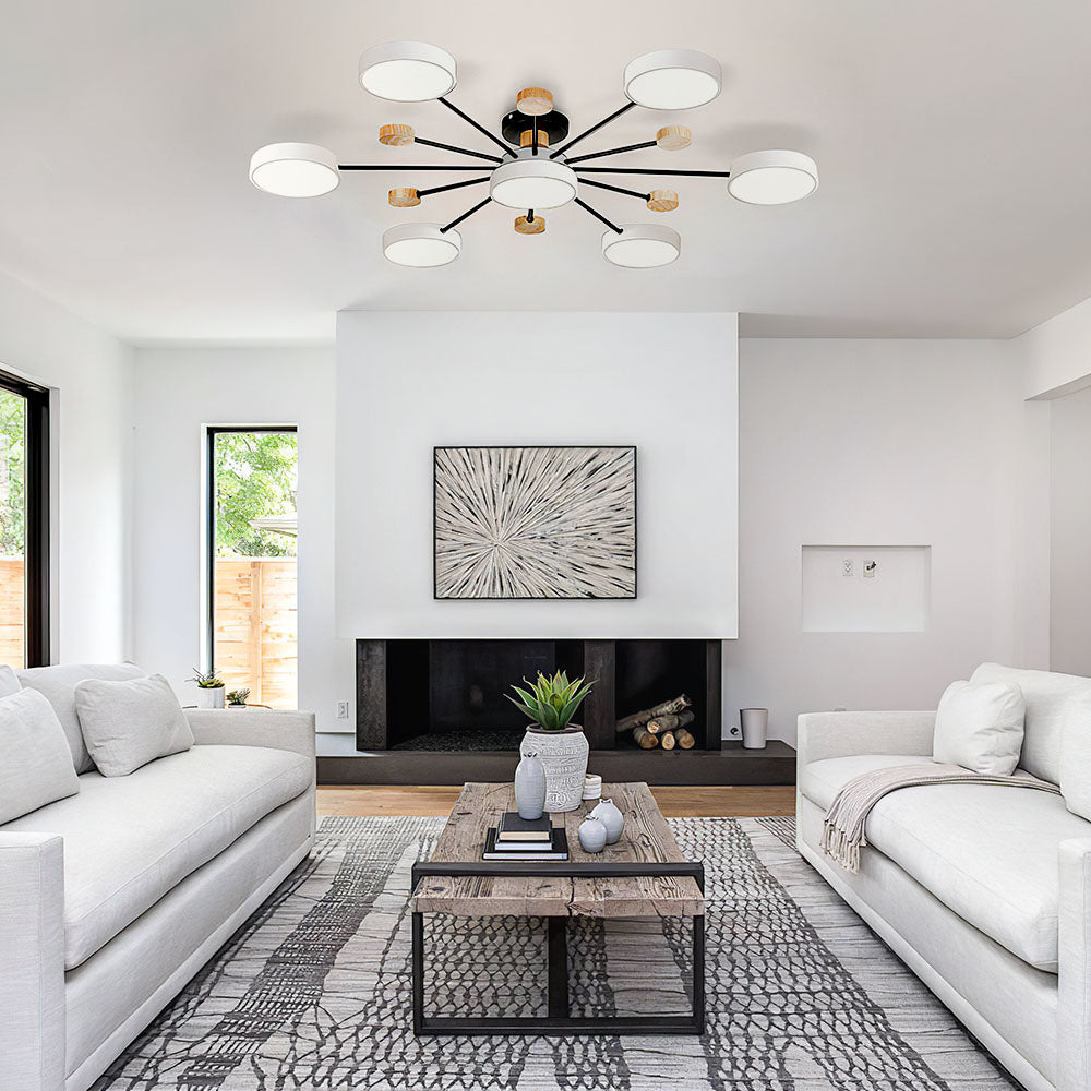 Modern LED Flower Ceiling Light