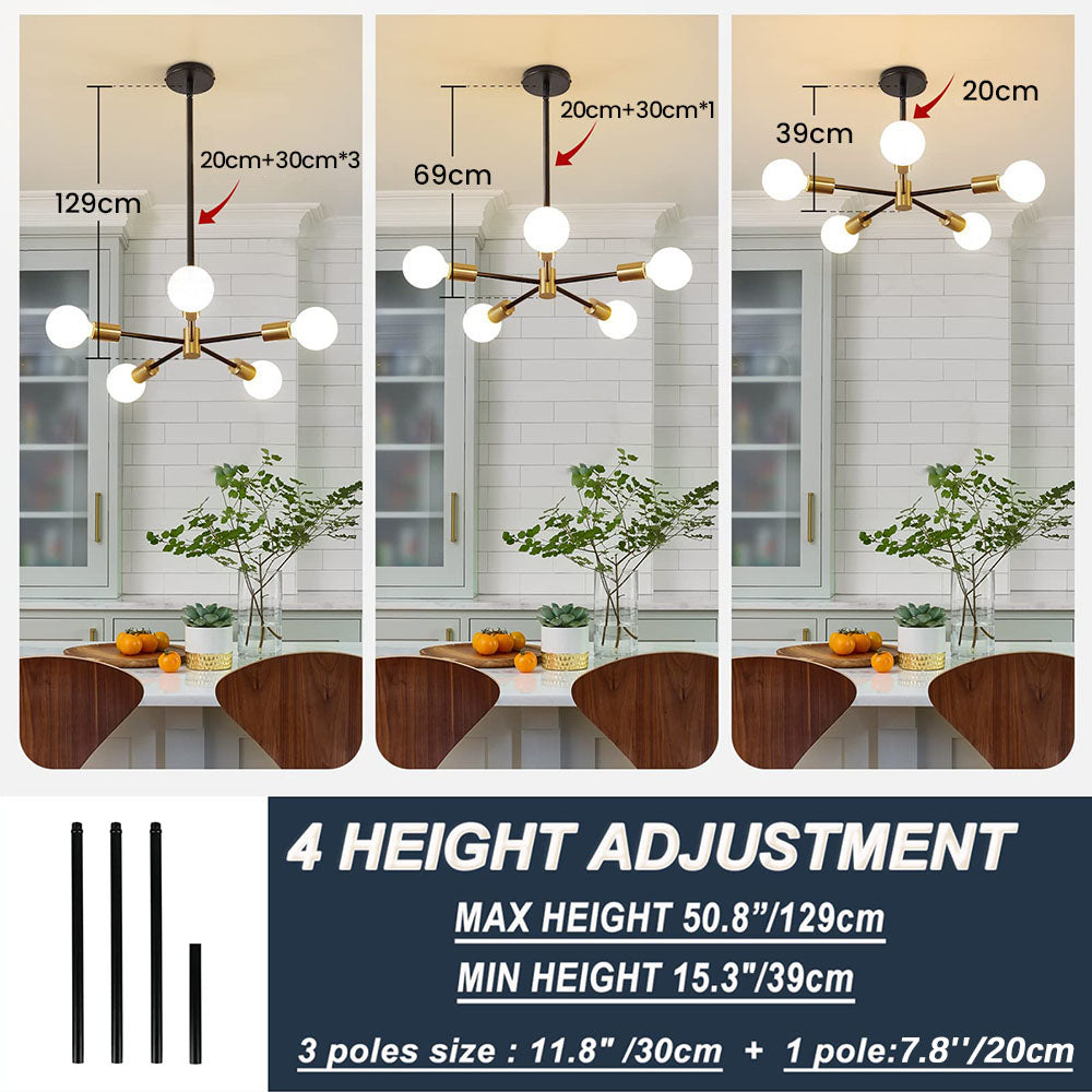 Elegant Curve LED Ceiling Light