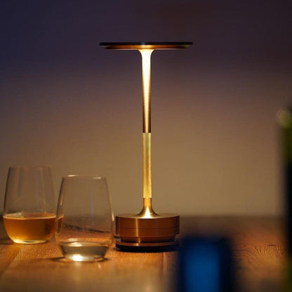 Kestrion Minimalist Brass Table Lamp
