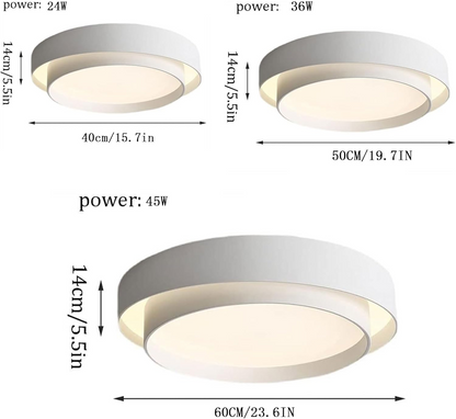 Round Nordic LED Light