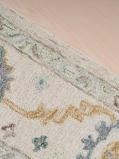 Calvera Persian wool cotton rug