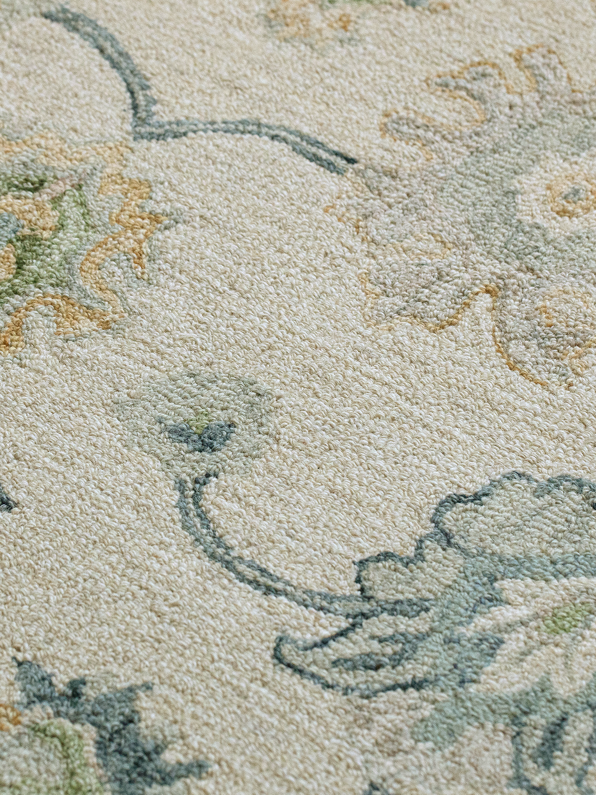 Calvera botanical wool cotton Persian rug