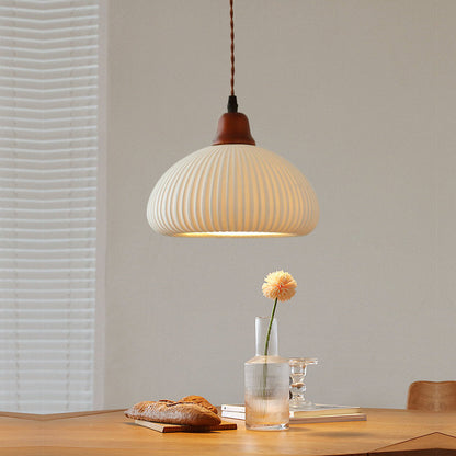 Handcrafted White Ceramic Light