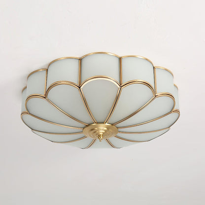 Flower-shaped LED ceiling light