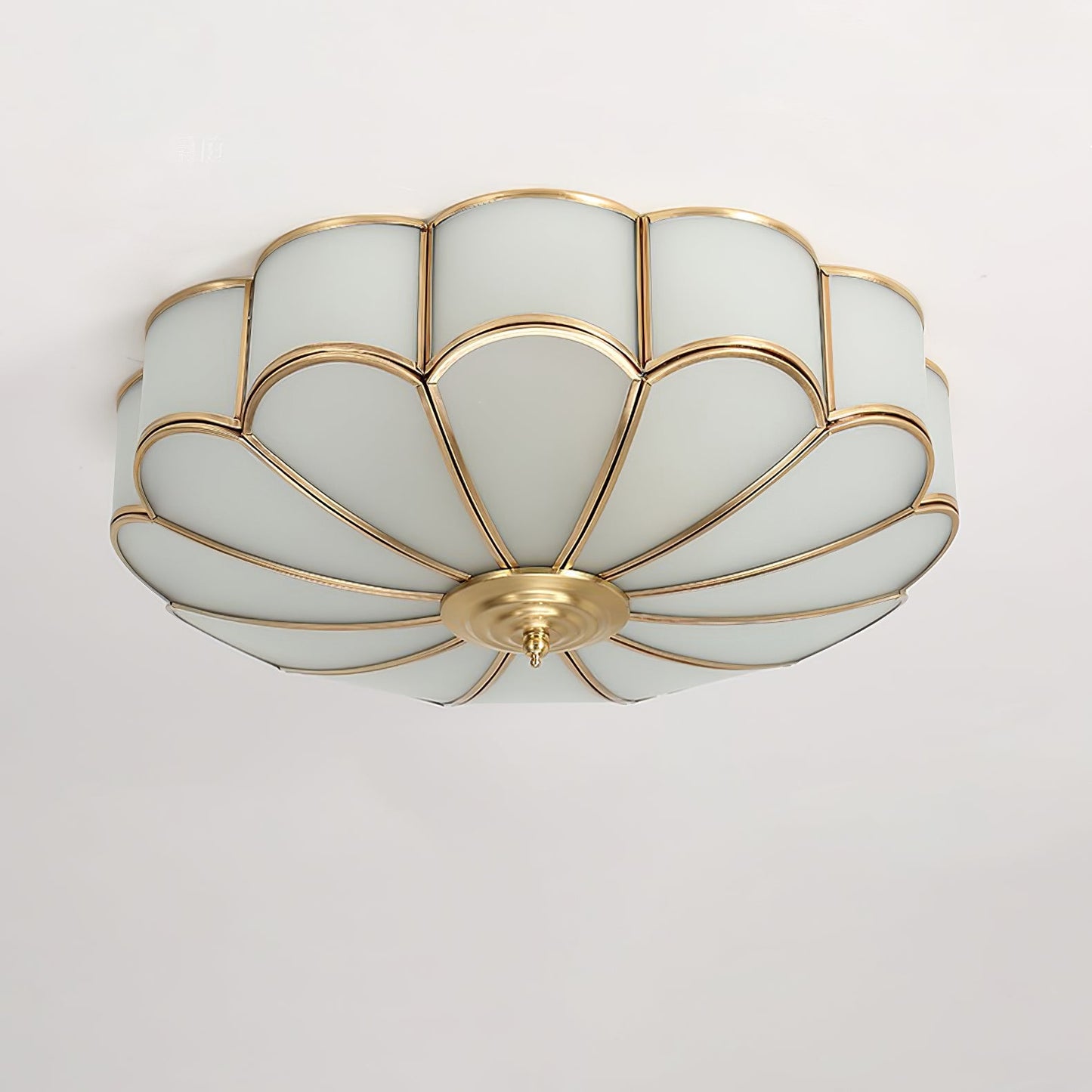 Flower-shaped LED ceiling light