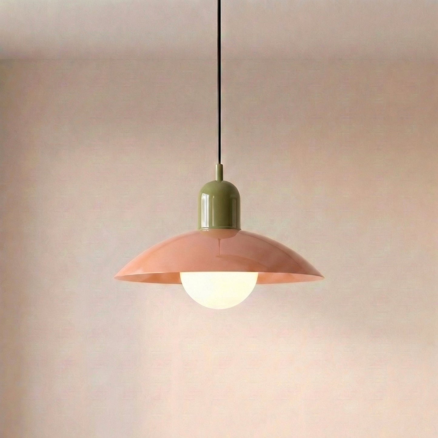 Modern pendant light with color design