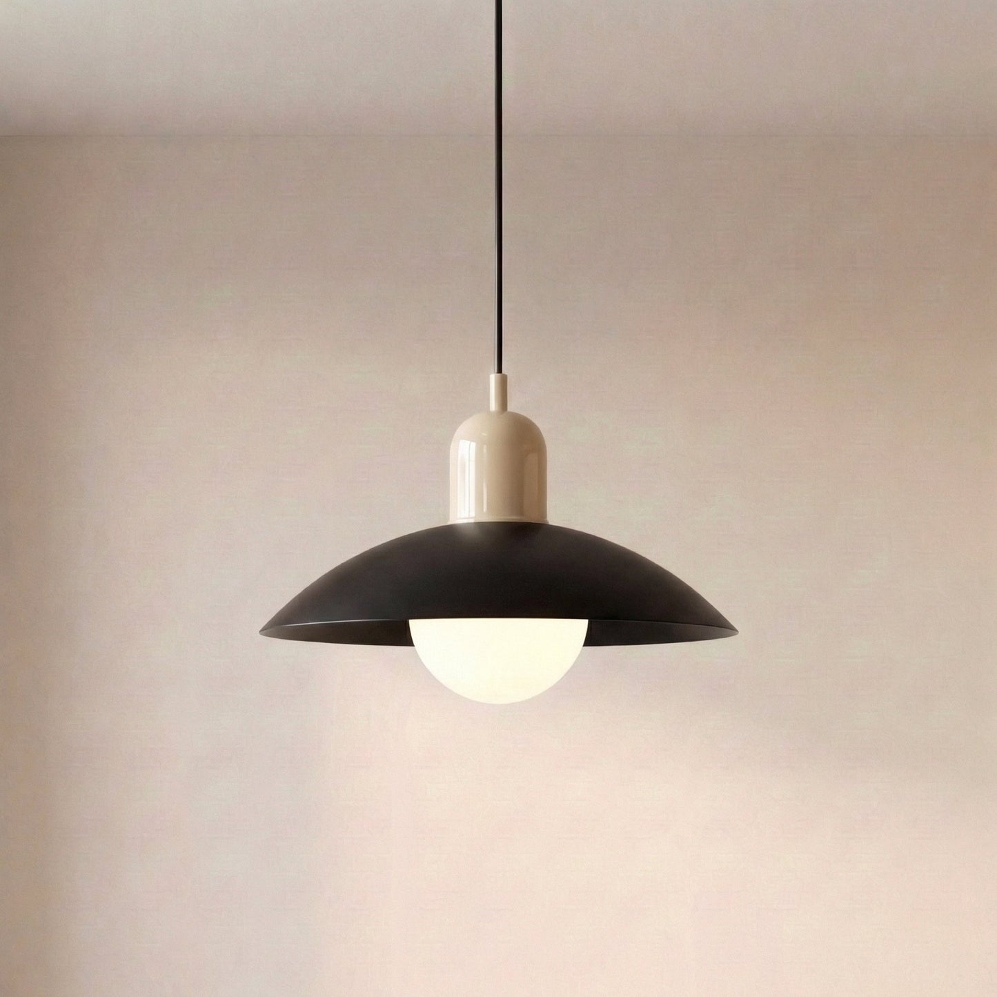 Modern pendant light with color design