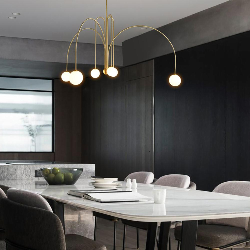 Moderne Lichtkunst Deckenlampe-Aster Selection