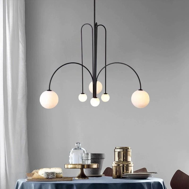 Moderne Lichtkunst Deckenlampe-Aster Selection