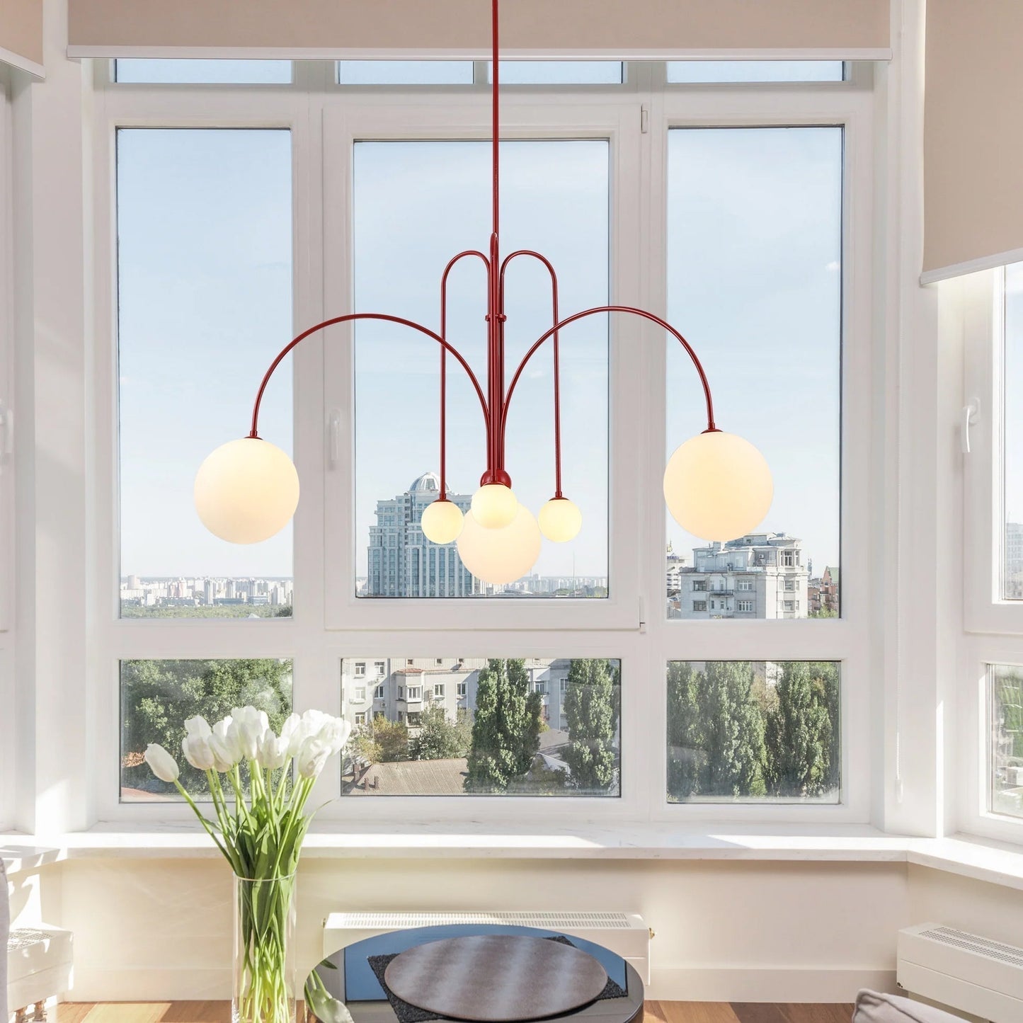 Moderne Lichtkunst Deckenlampe-Aster Selection