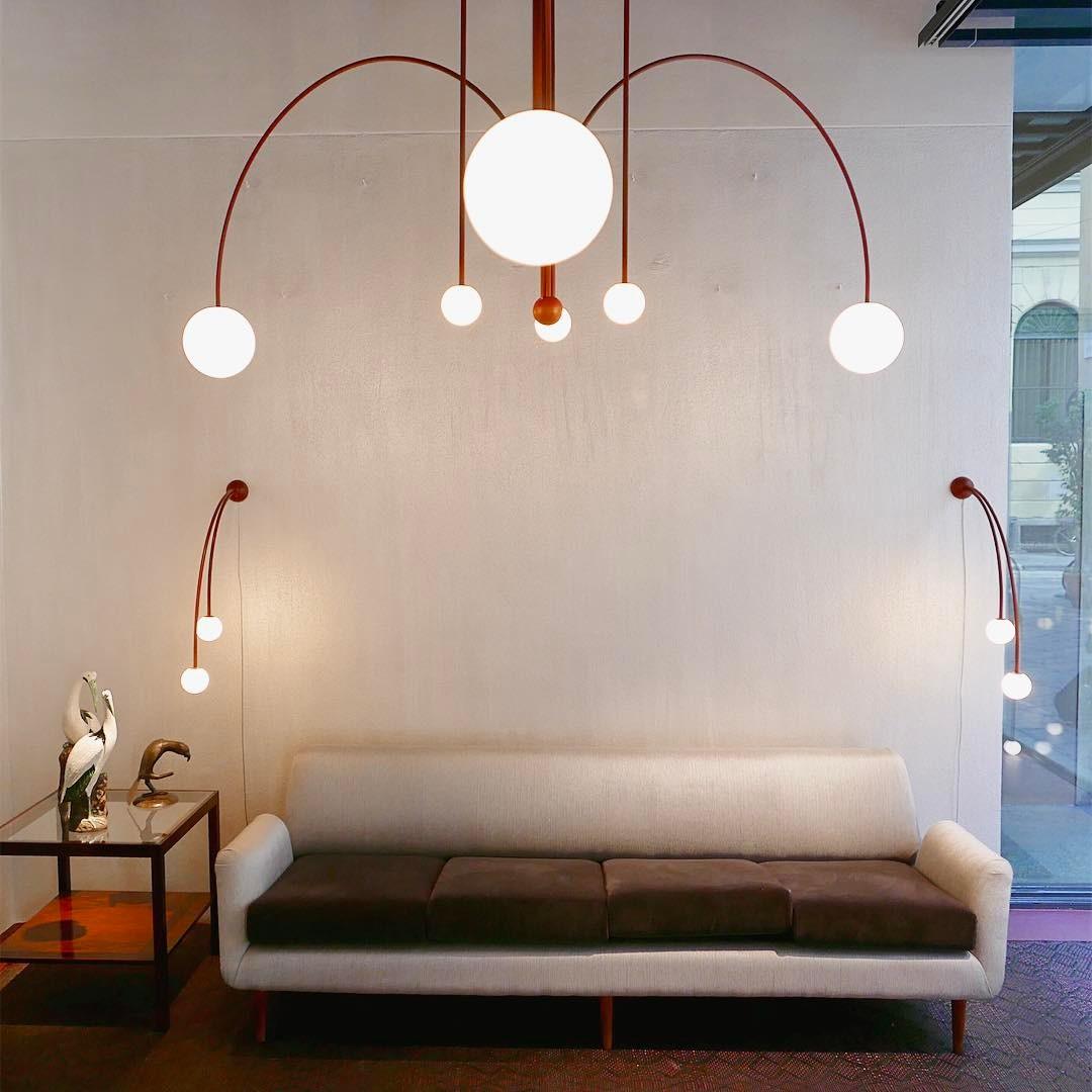 Moderne Lichtkunst Deckenlampe-Aster Selection