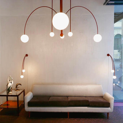 Moderne Lichtkunst Deckenlampe-Aster Selection