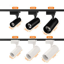 Directional LED Track Spotlight With Adjustable Beam