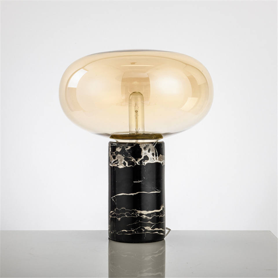 Modern Marble Mushroom Table Lamp