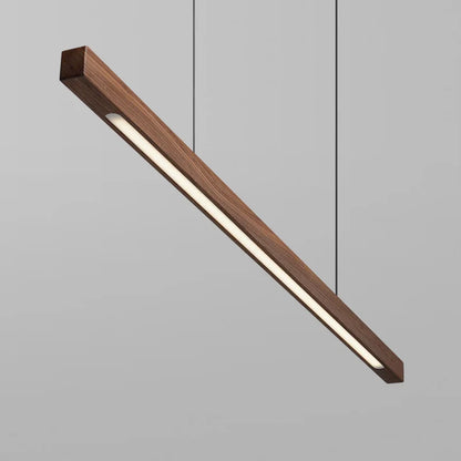 Modern Scandinavian wooden pendant light