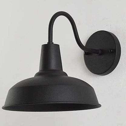 Modern Black Outdoor LED Wall Sconce