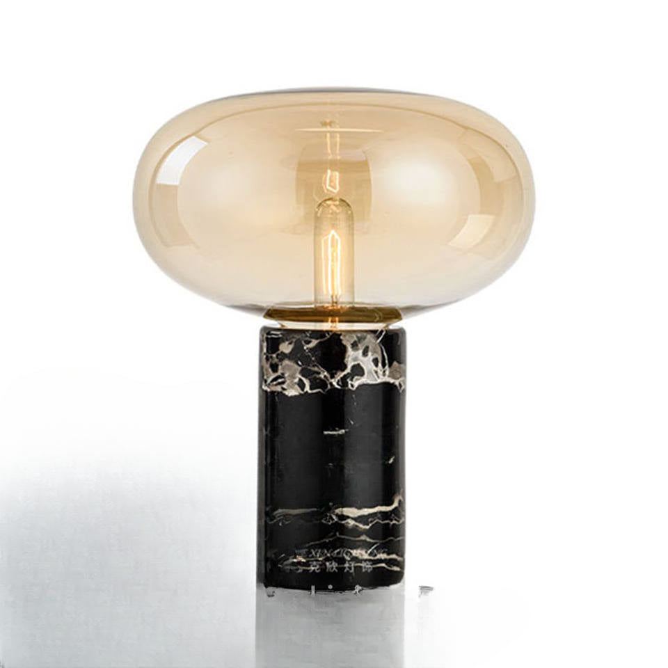 Modern Marble Mushroom Table Lamp