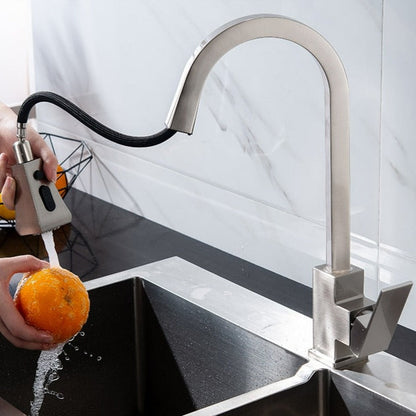 Modern Retractable Kitchen Faucet
