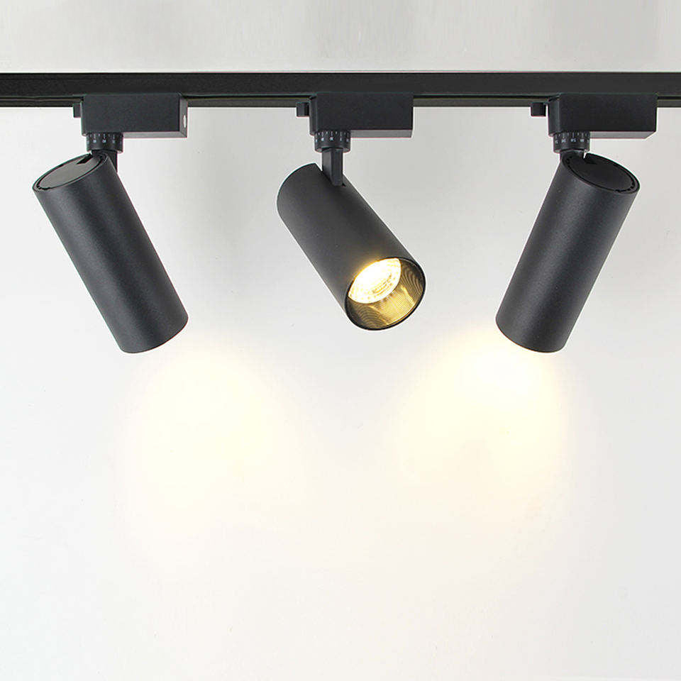 Directional LED Track Spotlight With Adjustable Beam