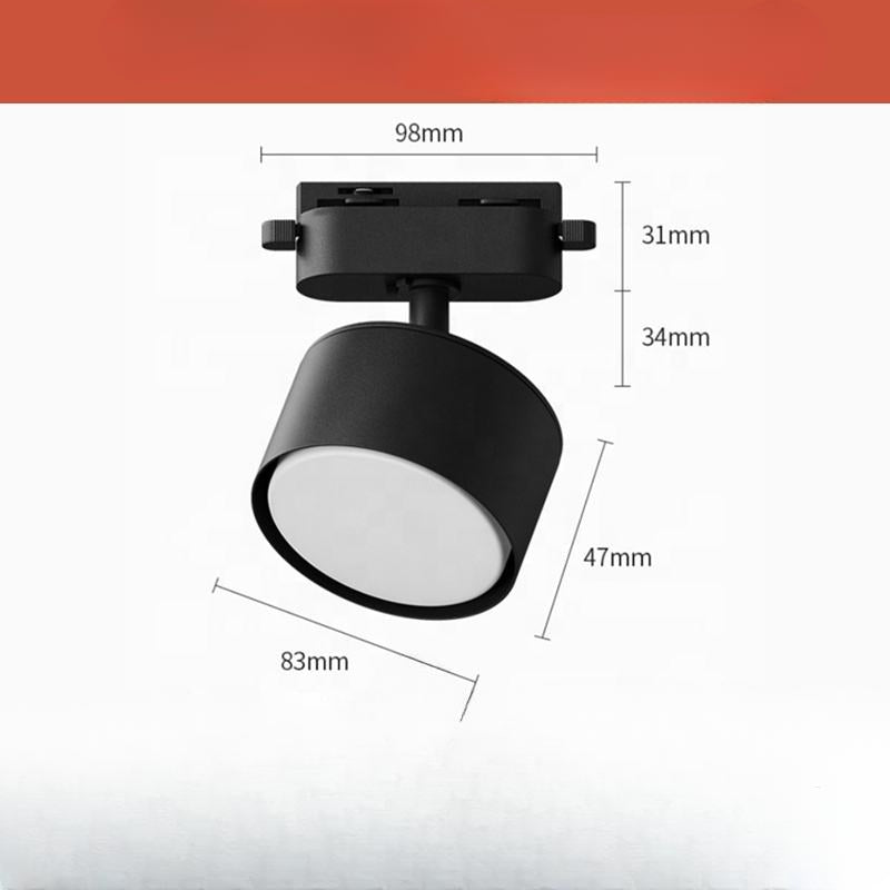 Modern GX53 Ceiling Track Spotlight