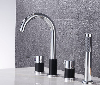 Modern Bathtub Faucet for Deck Mounting