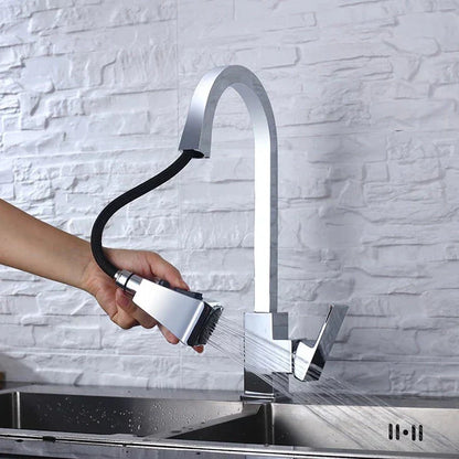 Modern Retractable Kitchen Faucet