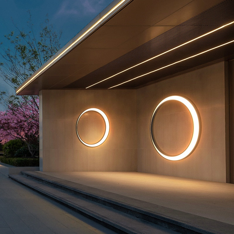Modern Waterproof Outdoor LED Wall Light