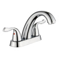 Chronavelle Contemporary Polished Chrome Centerset Basin Mixer Tap
