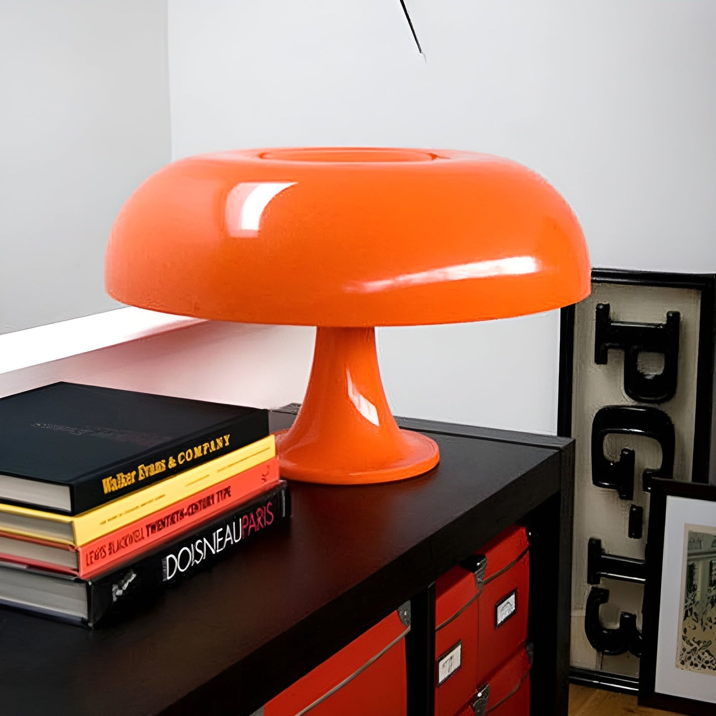 Wireless LED Mushroom Table Lamp